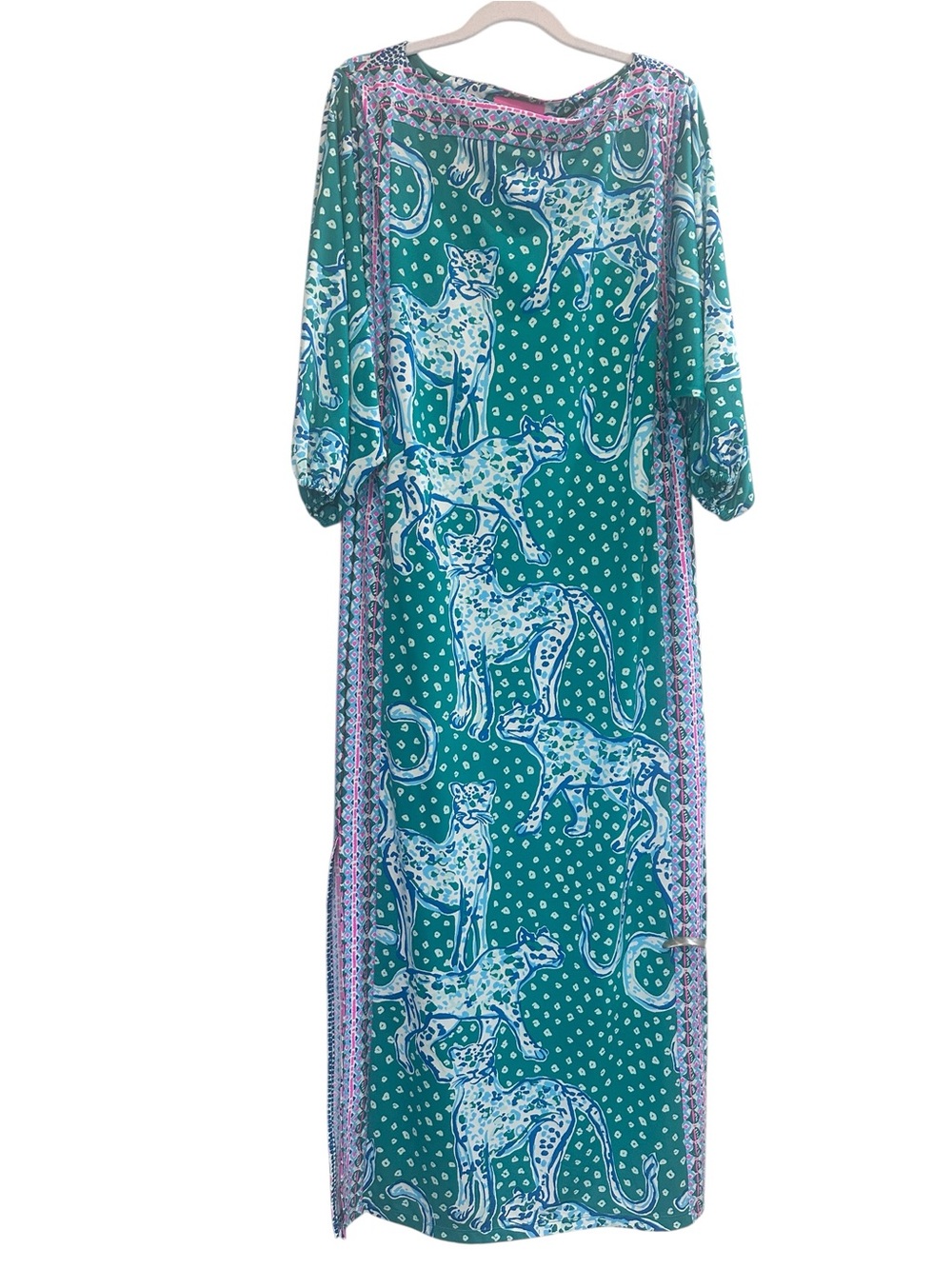 Lilly Pulitzer Silva maxi Dress Emerald Isle on the prowl / like new. Size 4